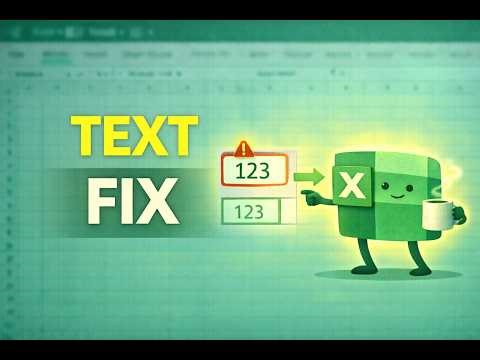 Excel Numbers Stored as Text? Fix it in 3 Easy ways