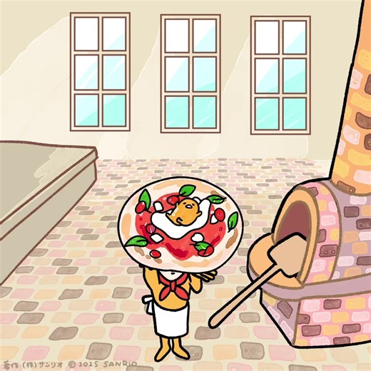 Fun Pizza Making with Gudetama 🍕