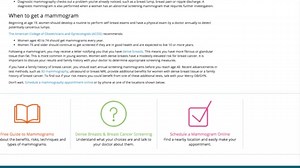 With just a few clicks, you can schedule your #mammogram online. Visit Mercy.net/ScheduleMammogram to get started. #BreastCancerMonth | Mercy