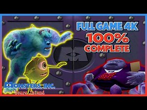 Monsters, Inc. Scare Island - Full Game 4K (100% COMPLETE) [NO COMMENTARY]