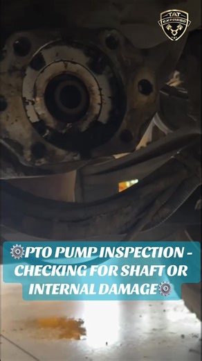 9.5K views · 21 reactions | ⚙️藺 PTO Pump Inspection – Checking for...