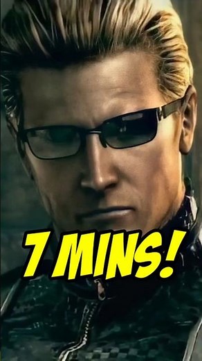 Albert Wesker with 7 minutes!!! #albertwesker #residentevil #shorts #leonkennedyedit