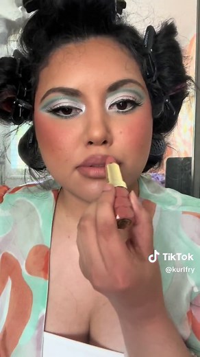 70’s inspired makeup tutorial❤️‍🔥 disco era🕺🏾 💖 #makeuptutorial #discomakeup #70saesthetic #70smakeup