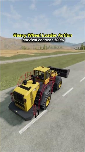 Extreme Power! Heavy Wheel Loader Crushing Cars 💥