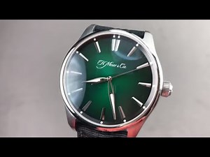 H. Moser & Cie. Pioneer Center Seconds "Cosmic Green" 3200-1202 H. Moser Watch Review