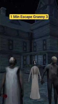 GRANNY 3 MOD MENU UNLIMITED SPEED I DID THE IMPOSSIBLE! 🤯 #viralshort #shortsfeed #impossible day 4