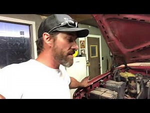 Quickest way to pull an engine out of a Bullnose Ford Truck