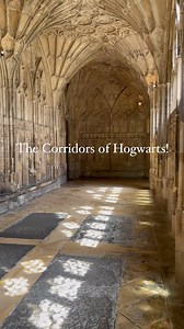 170K views · 13 reactions | Recognise Hogwart’s? Gloucester Cathedral, which was St Peter’s Abbey before Henry VIII had his way with it, has beautiful, complete cloisters which you may recognise as the corridors from Harry Potter’s school! . . . #HarryPotter #Hogwarts #magic #cloisters #filmset #monastery #Gloucester #england #visitengland #history #travel #travelhistory | British History Tours | Facebook