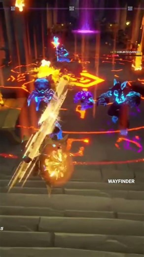 avoiding the monsters and their exploding bodies #wayfinder #gaming
