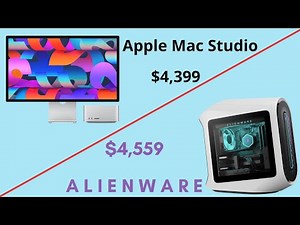 Apple Mac Studio FASTER and CHEAPER than Dell Alienware R13! Real Prices, Specs compared.