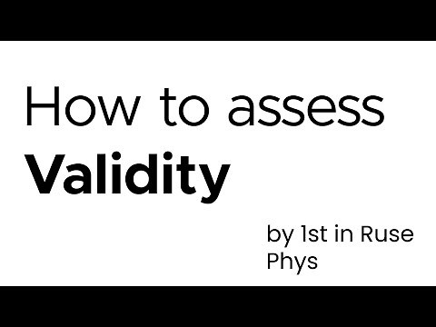 How to Assess and Improve Validity | Part 3 Science Skills