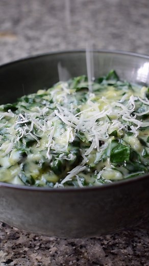 16K views · 436 reactions | RECIPE: Creamed Spinach with Parmesan | Kenneth Tebogo Middleton | Facebook