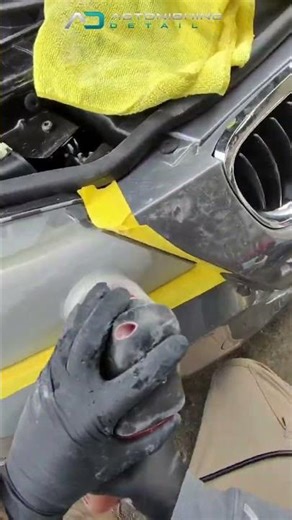 Headlight Restoration Process Steps Part 1