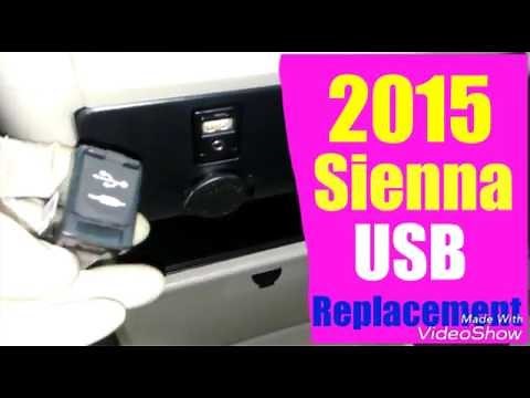 2014 - 2018 TOYOTA SIENNA USB / AUX / MEDIA PORT JACK REPLACEMENT TUTORIAL
