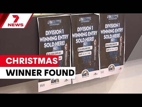Retired mother from Adelaide comes forward to claim $20 million Christmas day Powerball win | 7NEWS