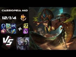 MID Cassiopeia vs Diana - NA Challenger Patch 25.22