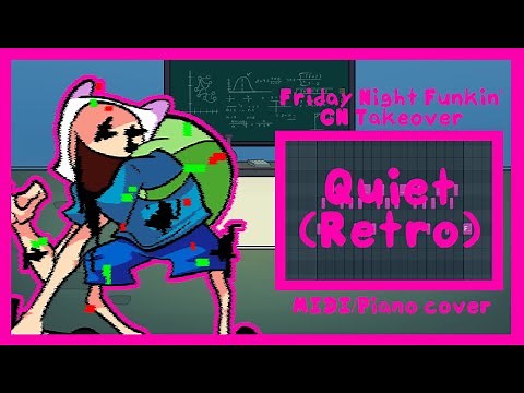 Friday Night Funkin' CN Takeover - Quiet (Retro) MIDI/Piano cover