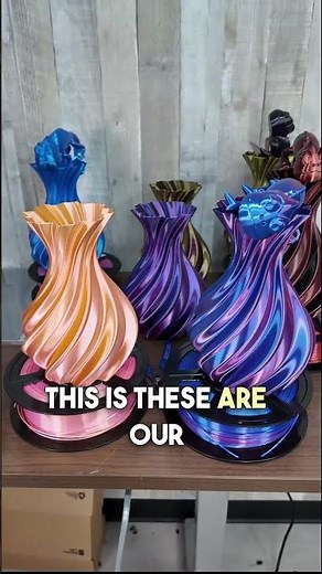 New Tri-Colour Silk PLA #3dptinting