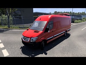 Mercedes Benz Sprinter ETS2 1.54 Bus mods Steering Wheel | Gameplay