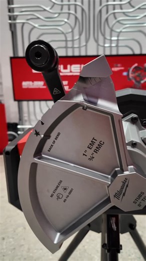 Josh Vincent on Instagram: "M18 Powered Conduit Bending! . All new Conduit Bender released at Pipeline 2025. 1/2”, 3/4” and 1”. Preset bending angles on board as well as custom tweaking of degrees. More to come on this bad boy. @milwaukeetool . #sparky #electrician #electricaltools #electricianlife #milwaukeetool #milwaukeepipeline"