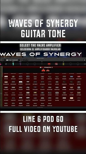 The Ultimate Guitar Tone: Line 6 Pod Go Unleashed #wavesofsynergy