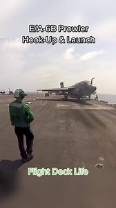 764K views · 18K reactions | If you're wondering what our favorite aircraft to launch was... this is the answer . RIP to the E/A-6B Prowler #FlightDeckLife #usnavy #militaryaviation #navalaviation #aircraftcarrier | Flight Deck Life | Facebook