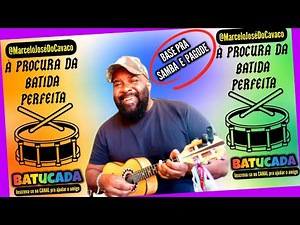 Base Ritmo Batucada Para Samba e Pagode | PERCUSSÃO Samba Playback Pra Compor e Improvisar, SAMBA #1