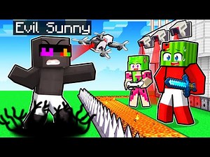 EVIL SUNNY vs Most Secure Base in Minecraft!