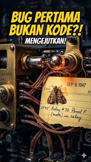 Bukan Virus! Ini Alasan Kenapa Error Komputer Disebut "Bug"