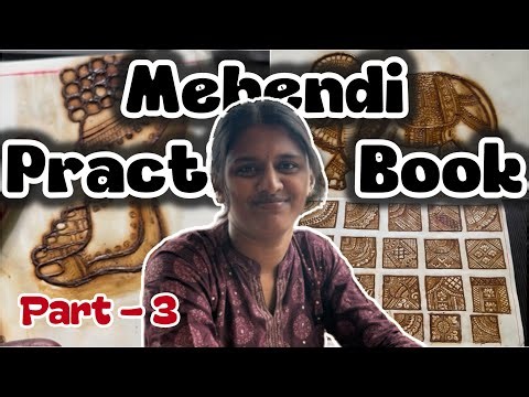 Revealed 🫣 Top Secret 💯Professional Mehendi Artist Style Practice Book🤯