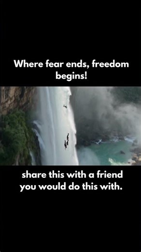 Leaping Beside a Giant Waterfall 😳 | Extreme Cliff Dive in Jungle Canyon (4K HDR)