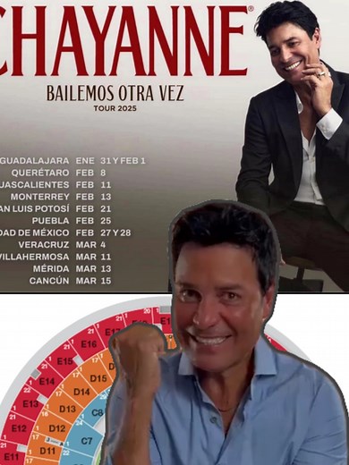 Boletos y Precios del Concierto de Chayanne 2025