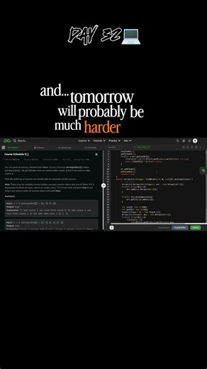 Day 32 – Course Schedule II #dsa #leetcode #datastructures #algorithms #codinginterview