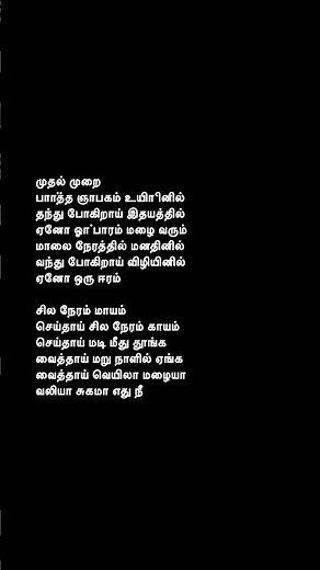 Mudhal murai| Neethaane En Ponvasantham #sunidhichauhan #ilayaraja #namuthukumar #tamilsonglyrics