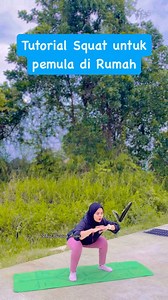 14K views · 2.6K reactions | Tutorial Squat untuk pemula yang bisa di lakukan di Rumah. Manfaat Squat ini sangat banyak apalagi buat bukibu yang baru mau memulai olahraga bisa mulai dari Squat terlebih dahulu minimal 20 menit perhari. Nanti kalau otot kaki nya mulai kuat dan sudah terbiasa olahraga barulah mulai menambah gerakan workout yang lainnya. Selamat mencoba untuk semua perempuan hebat珞 #squat #workout #olahragadirumah #workoutdirumah | Arien Herb | Facebook