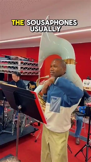 Who knew playing a sousaphone was an olympic sport!! Part 1 link in the comments! #famu #lanecovecommunitybands #sousaphone #tuba #jazzbands #tubaplayer #JoinTheFun #marchingbandlife #acrobat | Lane Cove Community Bands