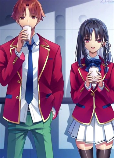 Ayanokougi Kiyotaka VSHorikita Suzune#cote #scd#edit #oustmarting #fyp#頭脳比べ