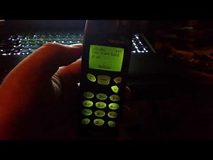 Sending SMS Text on a Nokia 5190 - 5110