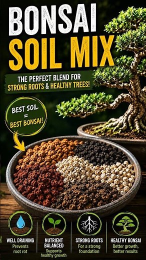 Bonsai Soil Mix #bonsai # #bonsailife #garden #winatabonsai #podcast #nature #bonsailife