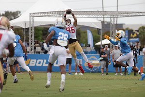 42K views · 1.4K reactions | Catch up on highlights from the #49ers joint practices with the Chargers  #49ersCamp | San Francisco 49ers | Facebook