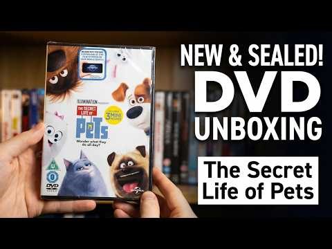 The Secret Life of Pets (2016) DVD Unboxing – New & Sealed (UK)