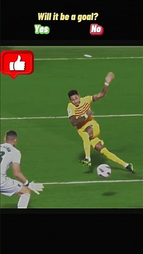 Goal or No Goal? You Decide! 😱⚽ #Shorts #soccer #football #footballquiz