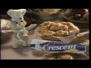 Pillsbury Doughboy Christmas Crescent Rolls Holiday TV Commercial