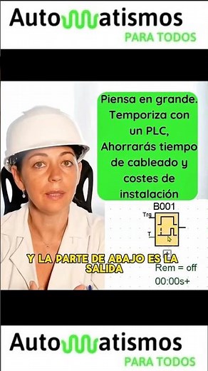 TEMPORIZA con un PLC y AHORRA TIEMPO