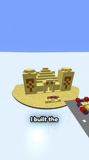 The World's Biggest Minecraft Pyramid - An Epic Build
