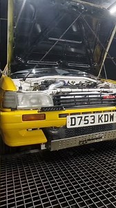 Mazda 323 Turbo 4wd dyno run