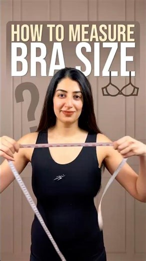 How to measure your Bra Size? Step By Step Guide | Link of size chart in description