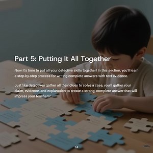 Text Evidence Detective Citing to Support Answers - Etsy Canada