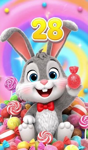 Learn Numbers 21 to 30 🐰🎵 | Counting Song for Kids | Preschool Learning Video