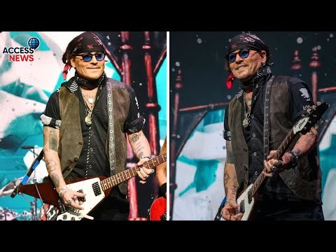 🎸 Johnny Depp & Alice Cooper Rock the Stage Together! 🔥🤘